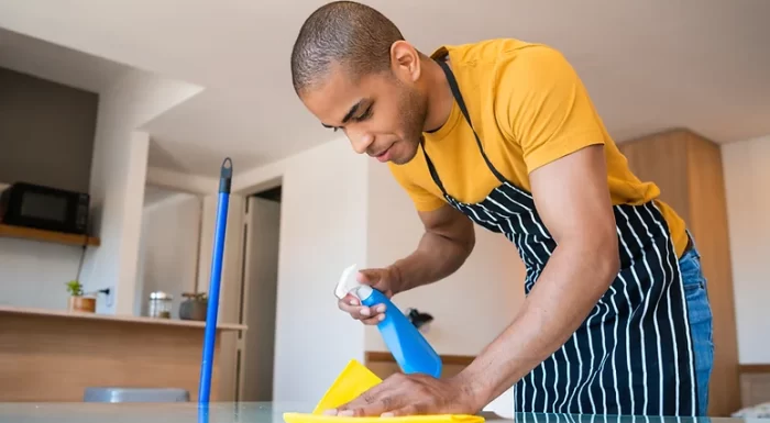 Cleaning the Table